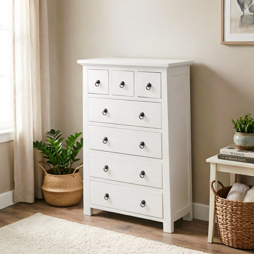 White 3+2  Dresser